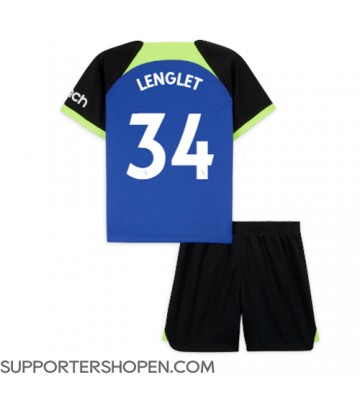 Tottenham Hotspur Clement Lenglet #34 Bortatröja Barn 2022-23 Kortärmad (+ korta byxor)
